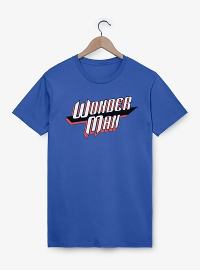 Marvel Comics Wonder Man Slant Text T-Shirt