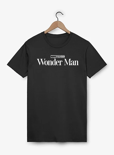 Marvel Wonder Man Black And White Show Logo T-Shirt
