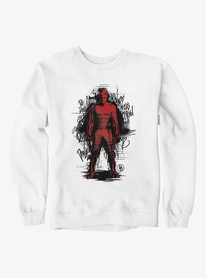 Daredevil Born Again Graffiti Is Back Sweatshirt