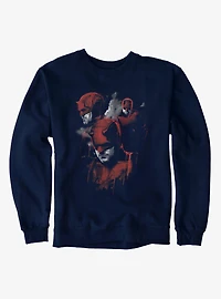 Daredevil Born Again Mask Collage Sweatshirt
