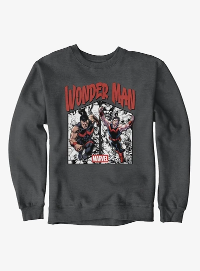 Marvel Comics Wonder Man Panels Sweatshirt Box Lunch Exclusive