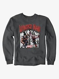 Marvel Comics Wonder Man Panels Sweatshirt Box Lunch Exclusive