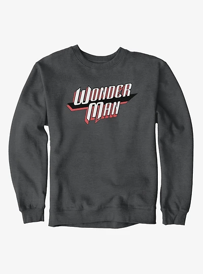 Marvel Comics Wonder Man Slant Text Sweatshirt