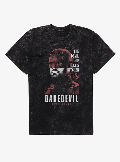 Daredevil Born Again Hell's Kitchen Devil Mineral Wash T-Shirt
