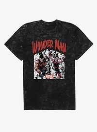 Marvel Comics Wonder Man Panels Mineral Wash T-Shirt Box Lunch Exclusive