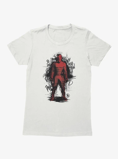 Daredevil Born Again Graffiti Is Back Womens T-Shirt
