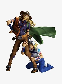 JoJo's Bizarre Adventure Masterlise Ichibansho Johnny Joestar & Gyro Zeppeli (The Gathering of Stars) Figure