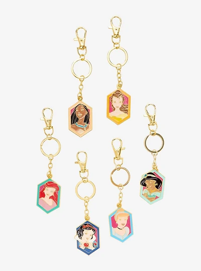 Disney Princesses Portraits Blind Box Keychain - BoxLunch Exclusive