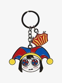 The Amazing Digital Circus Pomni Sliding Eyes Keychain - BoxLunch Exclusive