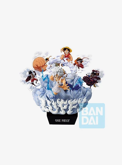 Bandai Namco One Piece Ichibansho OnDimension Mokey D. Luffy Gear 5 (Memories of Adventure and The Shipping Route The Future) Figure