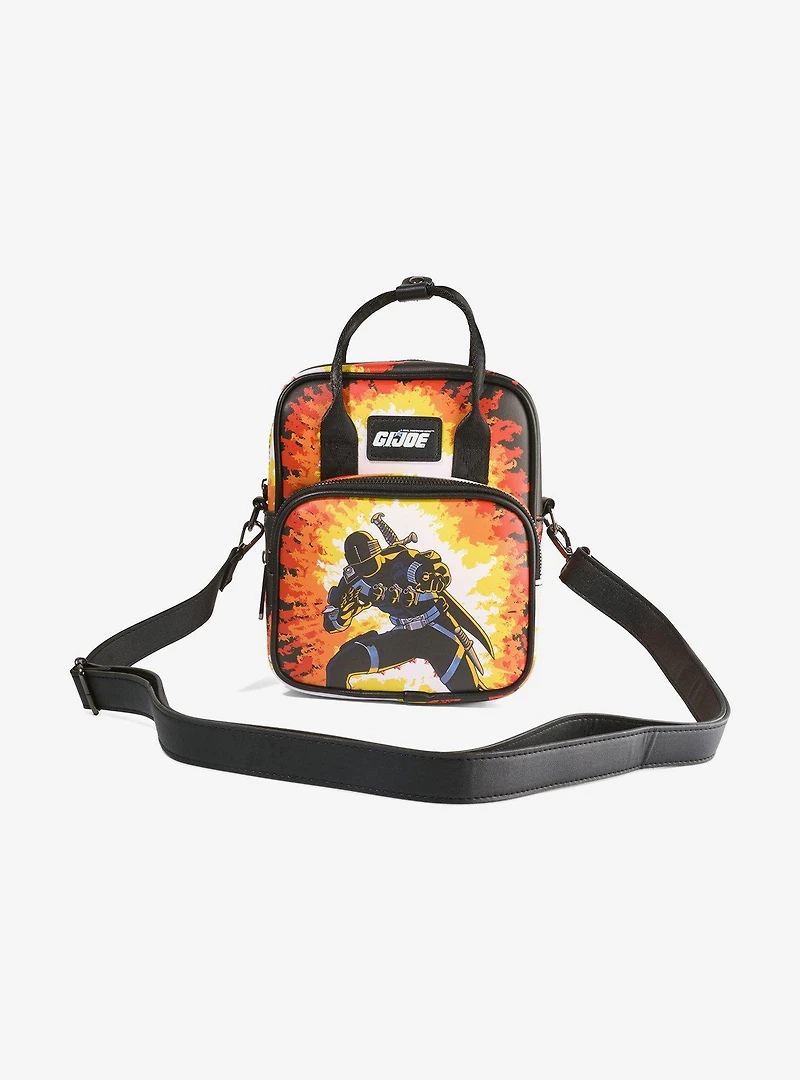 GI Joe Snake Eye & Timber Wolf Dog Explosion Crossbody Bag
