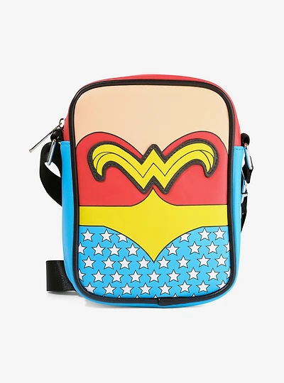 DC Comics Wonder Woman Body Character Close Up Crossbody Bag