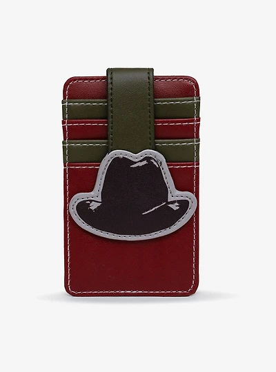 A Nightmare On Elm Street Freddy Hat ID Card Holder Wallet