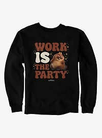 Disney Pixar Hoppers Work Is The Party King Geroge Sweatshirt