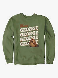 Disney Pixar Hoppers King George Name Stack Sweatshirt