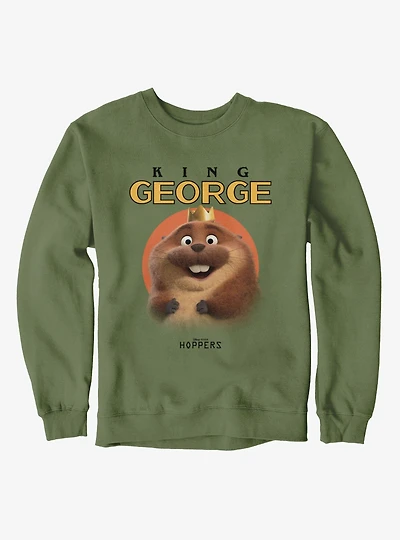 Disney Pixar Hoppers King George Sun Sweatshirt