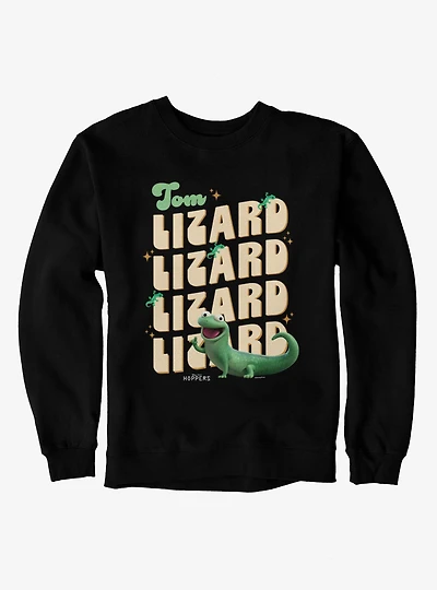 Disney Pixar Hoppers Tom Lizard Name Stack Sweatshirt