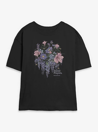 Bridgerton Sorrows And Prayers Womens Skimmer T-Shirt BoxLunch Exclusive