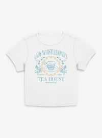 Bridgerton Lady Whistledown's Tea House Womens Baby T-Shirt BoxLunch Exclusive