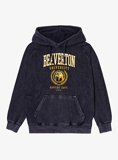 Disney Pixar Hoppers Beaverton University Mineral Wash Hoodie
