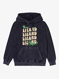 Disney Pixar Hoppers Tom Lizard Name Stack Mineral Wash Hoodie