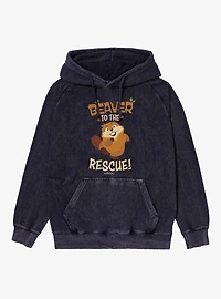 Disney Pixar Hoppers Mabel Beaver To The Rescue Mineral Wash Hoodie