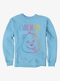 Care Bears Grunge Bear Face Sweatshirt