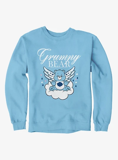 Care Bears Grumpy Bear Angel Cloud Sweatshirt