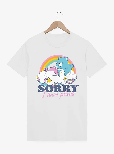 Care Bears Sorry I Have Plans Bedtime Bear T-Shirt