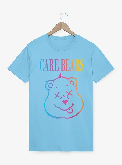 Care Bears Grunge Bear Face T-Shirt