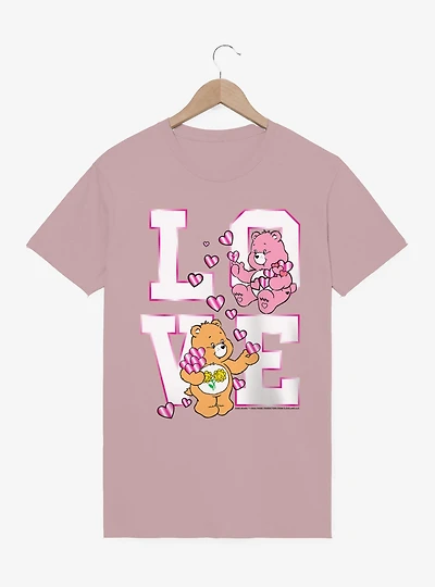 Care Bears Friend And Love A Lot Bear Stack T-Shirt