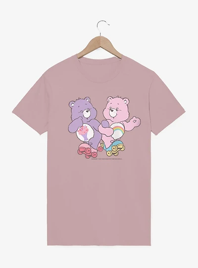 Care Bears Share And Cheer Roller Skates Fun T-Shirt