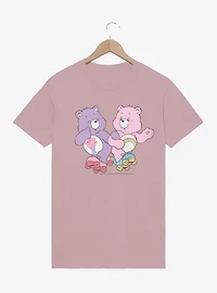 Care Bears Share And Cheer Roller Skates Fun T-Shirt