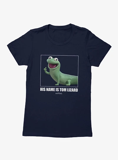 Disney Pixar Hoppers His Name Is Tom Lizard Womens T-Shirt