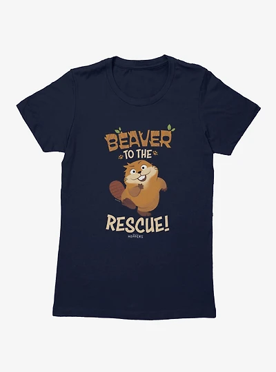 Disney Pixar Hoppers Mabel Beaver To The Rescue Womens T-Shirt