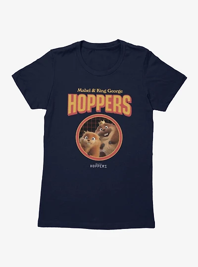 Disney Pixar Hoppers Mabel And King George Circle Womens T-Shirt