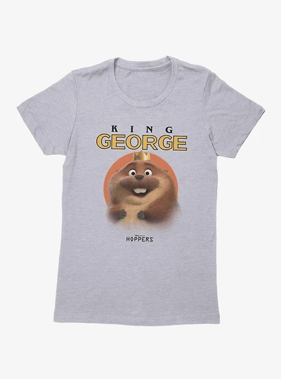 Disney Pixar Hoppers King George Sun Womens T-Shirt