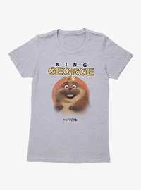 Disney Pixar Hoppers King George Sun Womens T-Shirt