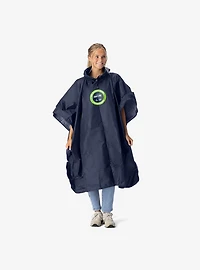 NFL Super Bowl 2026 Seattle Seahawks Multi Champs Coit Team Color Deluxe Poncho
