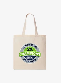 NFL Super Bowl 2026 Seattle Seahawks Multi Champs Gate Tote Bag