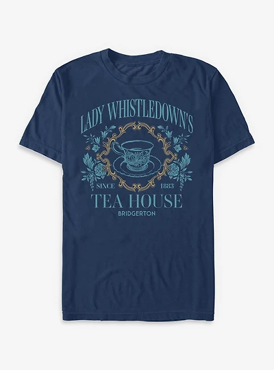 Bridgerton Lady Whistledown's Tea House Garment Dye T-Shirt BoxLunch Exclusive