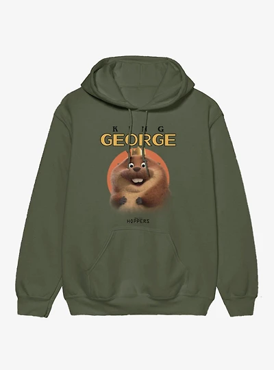Disney Pixar Hoppers King George Sun Hoodie
