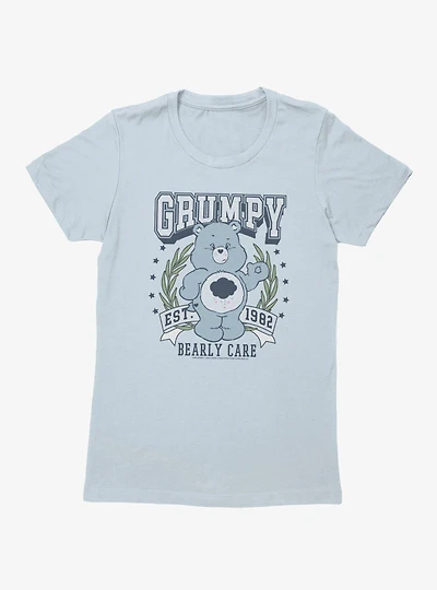 Care Bears Grumpy Bear Bearly Est 1982 Womens T-Shirt