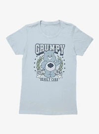Care Bears Grumpy Bear Bearly Est 1982 Womens T-Shirt
