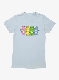 Care Bears Spring Line Up Womens T-Shirt