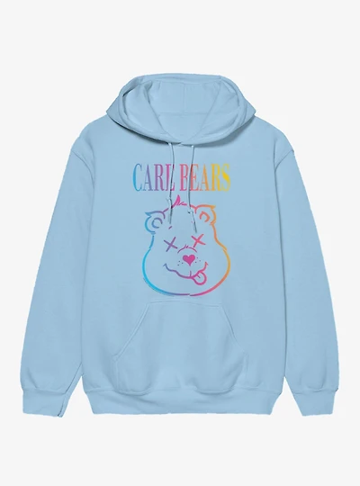 Care Bears Grunge Bear Face Hoodie