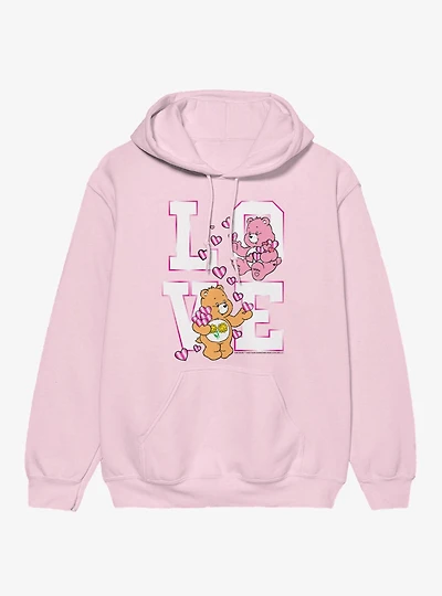 Care Bears Friend And Love A Lot Bear Stack Hoodie