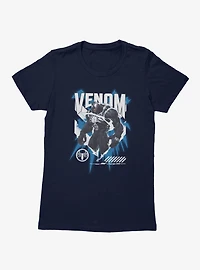 Marvel Rivals Venom Action Splash Womens T-Shirt