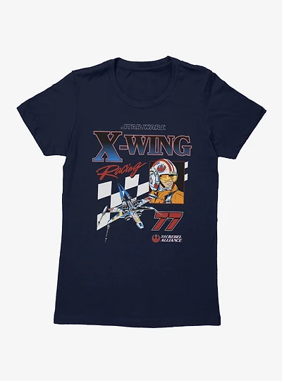 Star Wars X-Wing Racing Rebel Alliance Womens T-Shirt