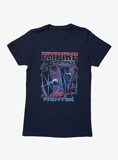 Star Wars Empire Racing Tie Fighter Electric Womens T-Shirt